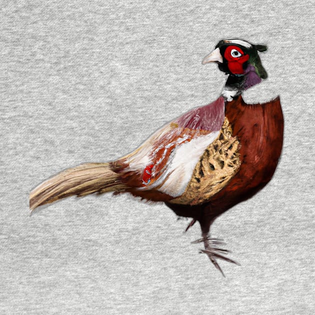 Cute Pheasant Drawing by Play Zoo